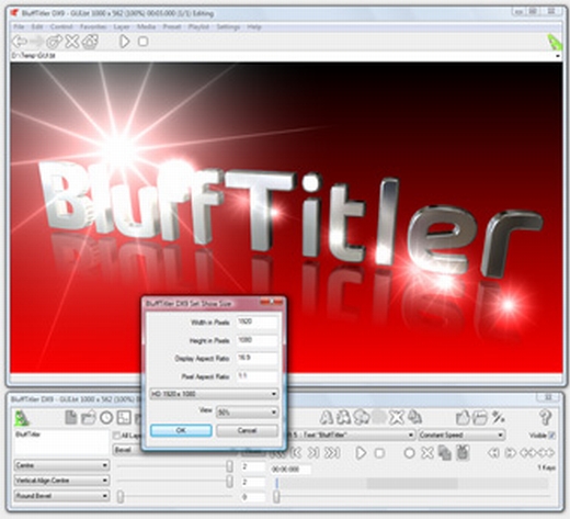 Outerspace Software BluffTitler DX9 iTV