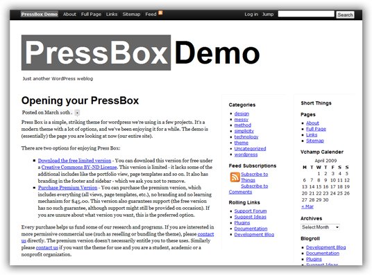 Press Box Premium v1.3 - Premium WordPress Theme
