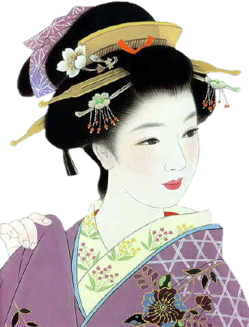 asiatique-geisha-river