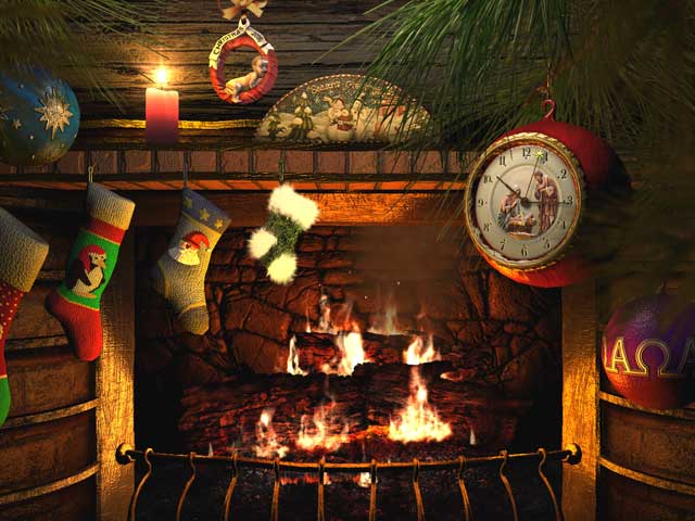 Fireside Christmas 3D Screensaver 1.0 Build 5